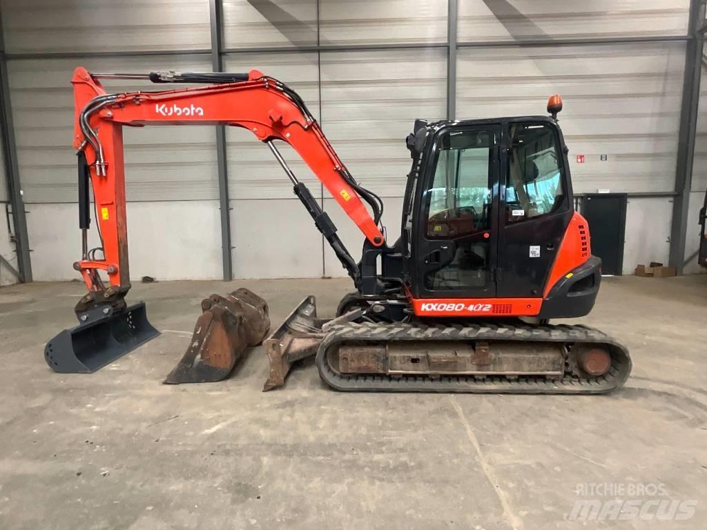 Kubota KX 080-4 A 2 Midigravere 7 - 12t