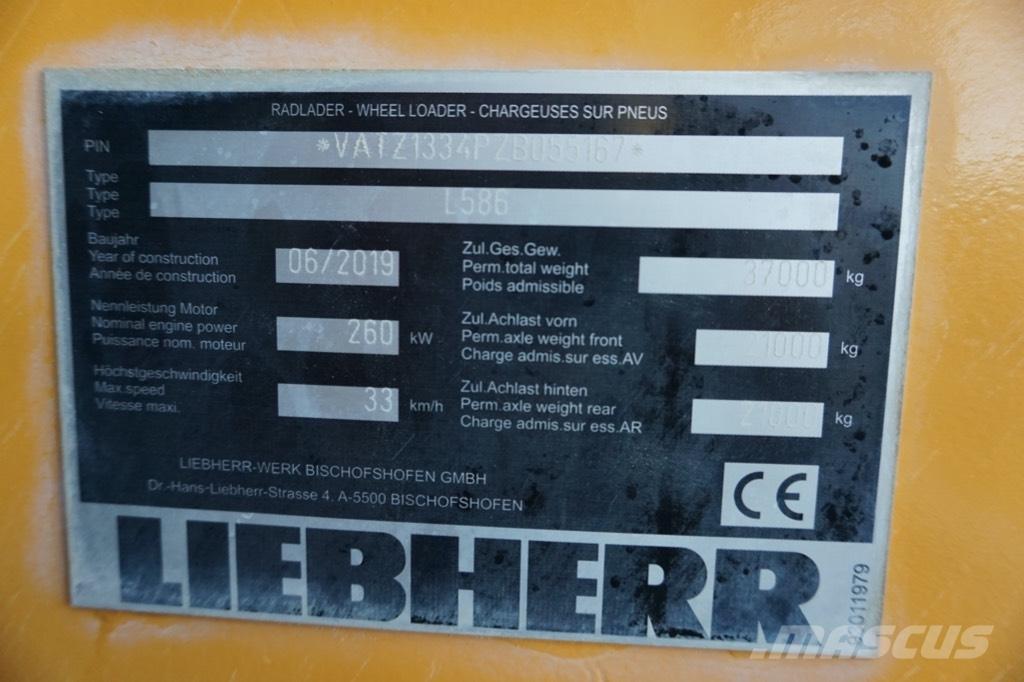 Liebherr 586 xpower Hjullastere