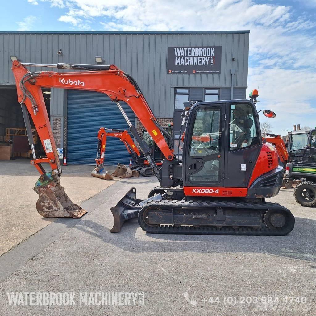 Kubota KX080-4 Midigravere 7 - 12t