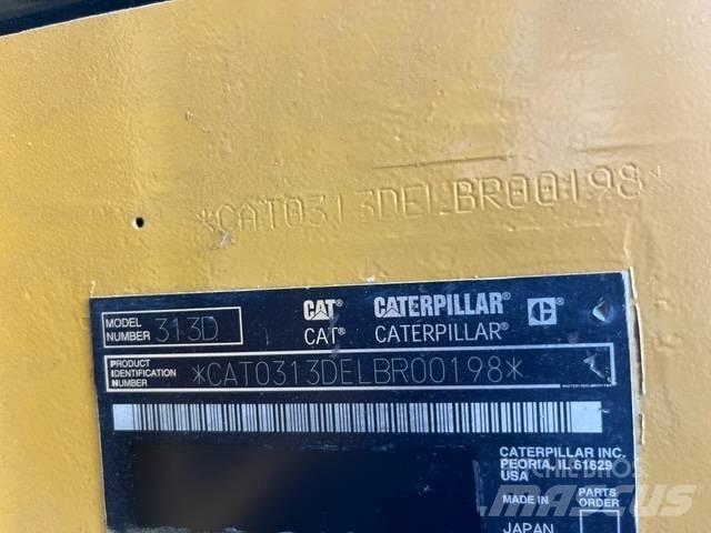 CAT 313 D Beltegraver