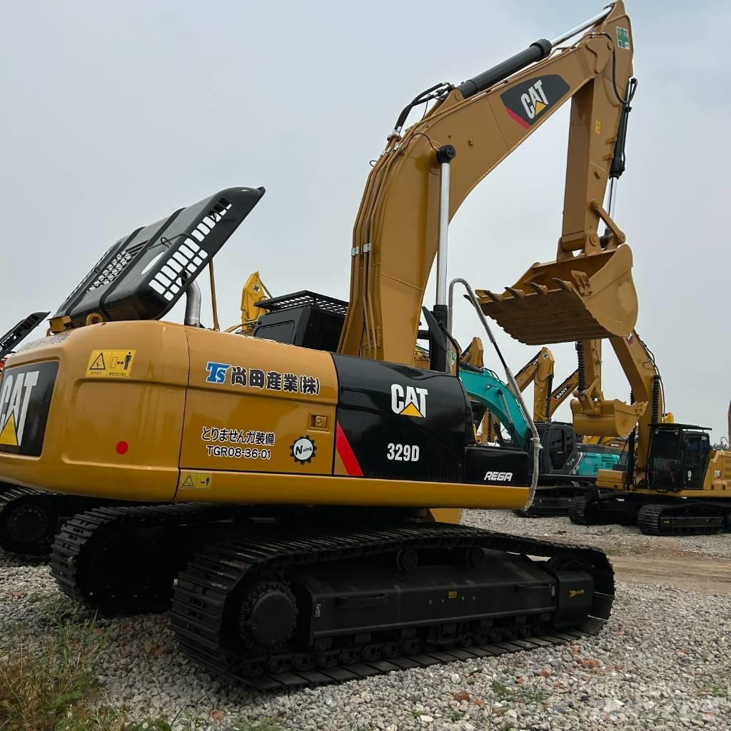 CAT 329D Beltegraver