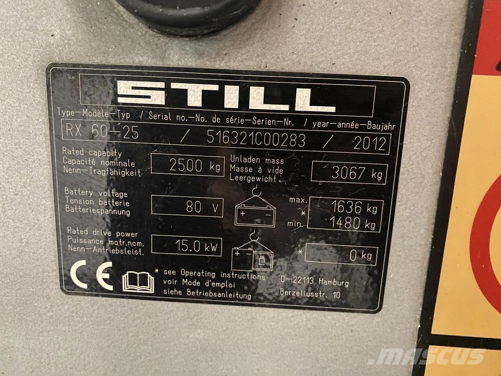 Still RX60-25 Elektriske trucker