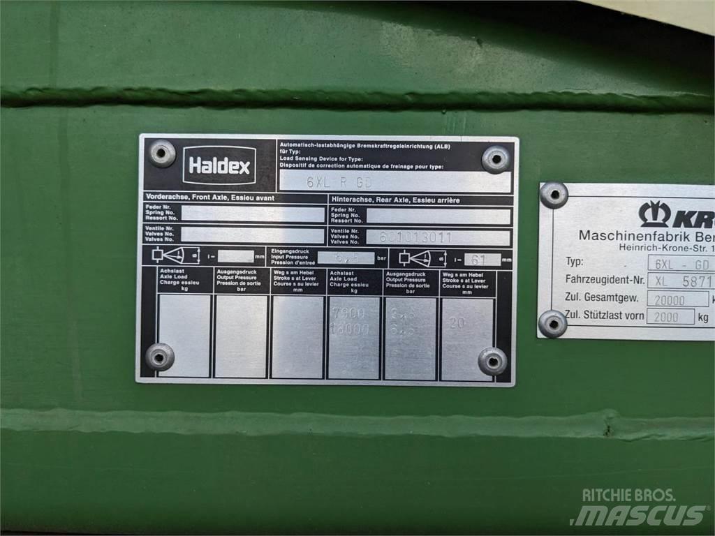 Krone 6XL/R-GD Selvlastende vogner