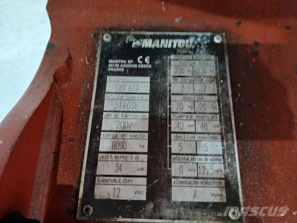 Manitou 180ATJ Leddede bomlifter
