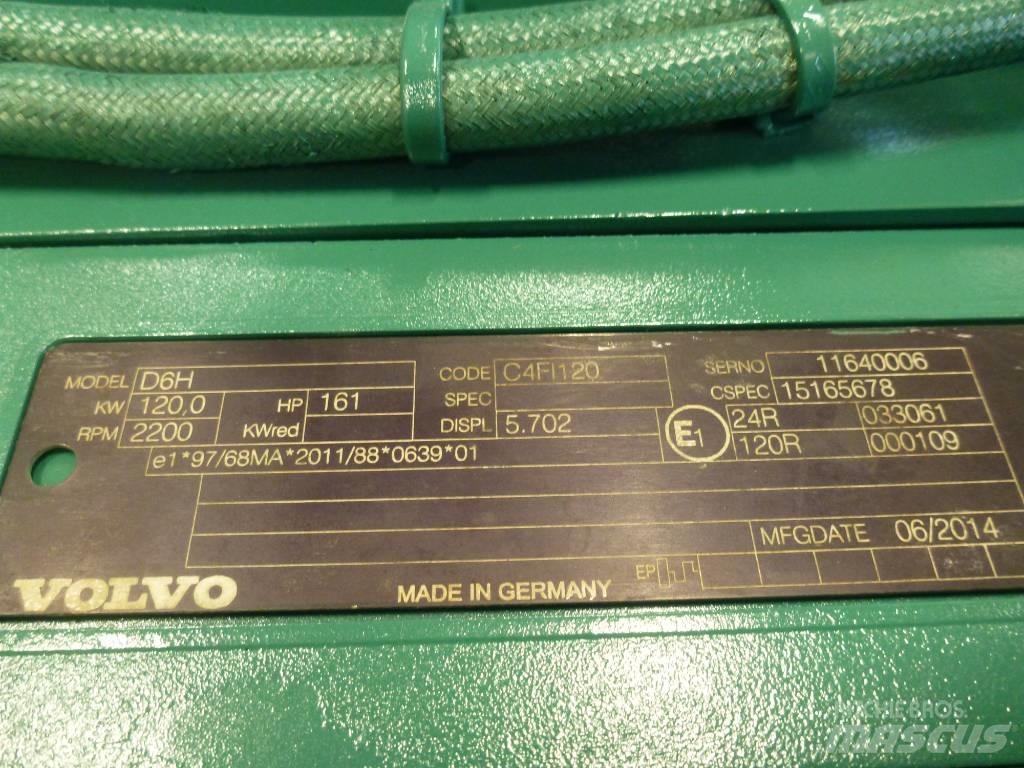 Volvo D6H C4FI120 Motorer