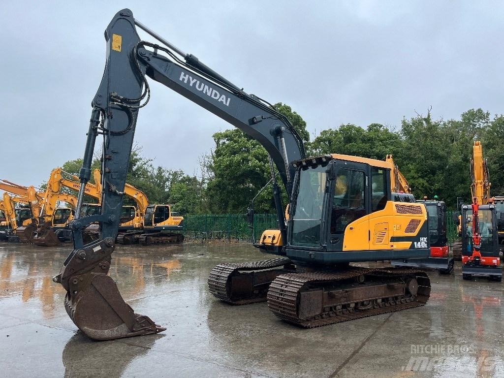 Hyundai HX140L Beltegraver