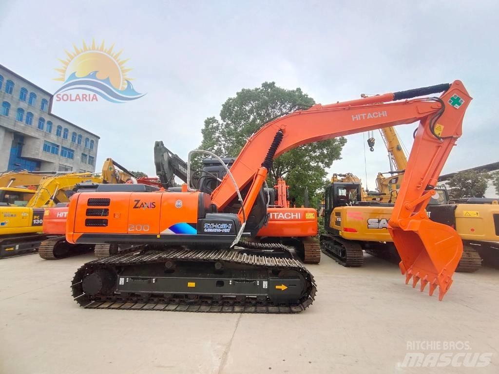 Hitachi ZX 200 Beltegraver