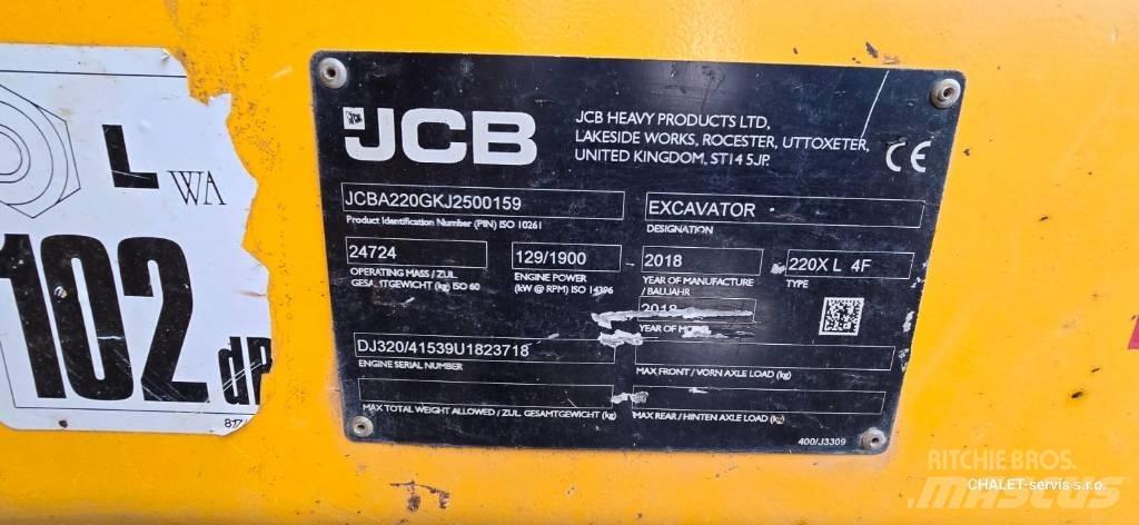 JCB 220 XL 4F Beltegraver