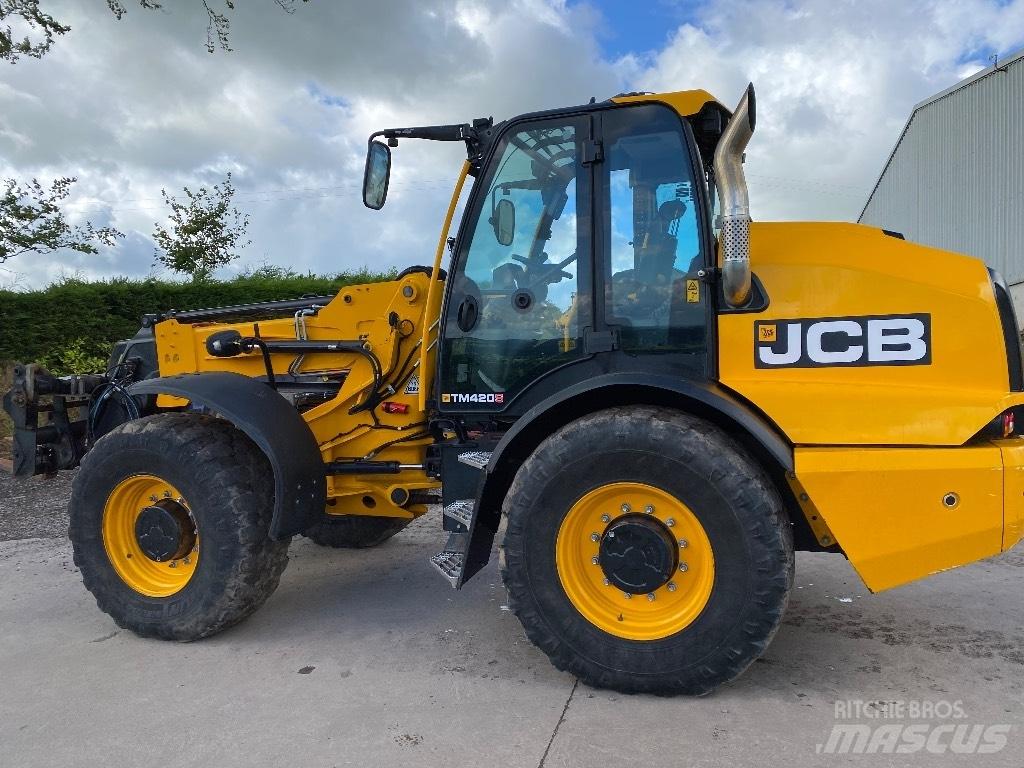 JCB Tm420s Teleskoplastere for Landbruk