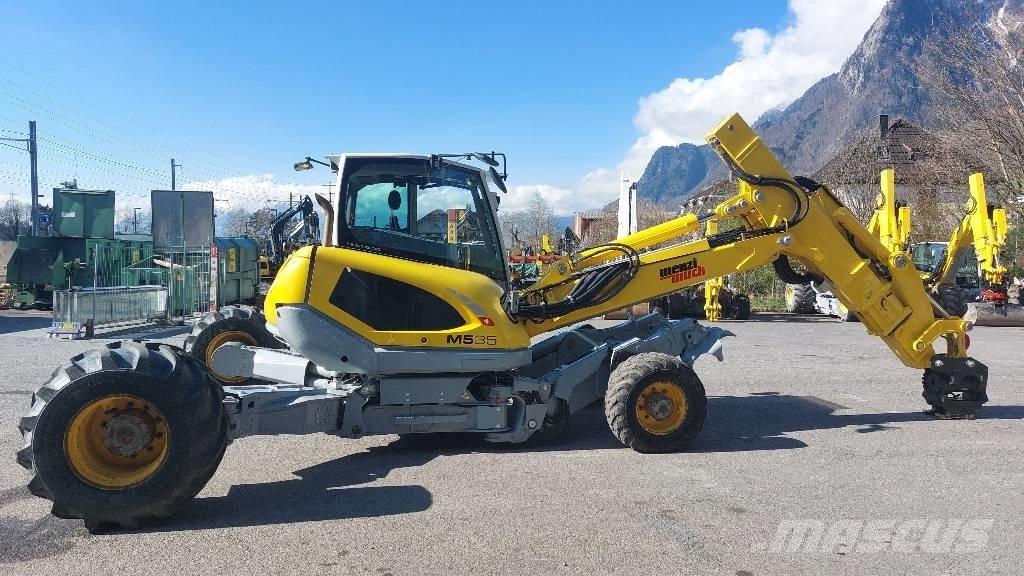 Menzi Muck M535 Hjulgravere