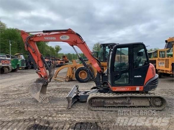 Kubota KX080-4 Beltegraver
