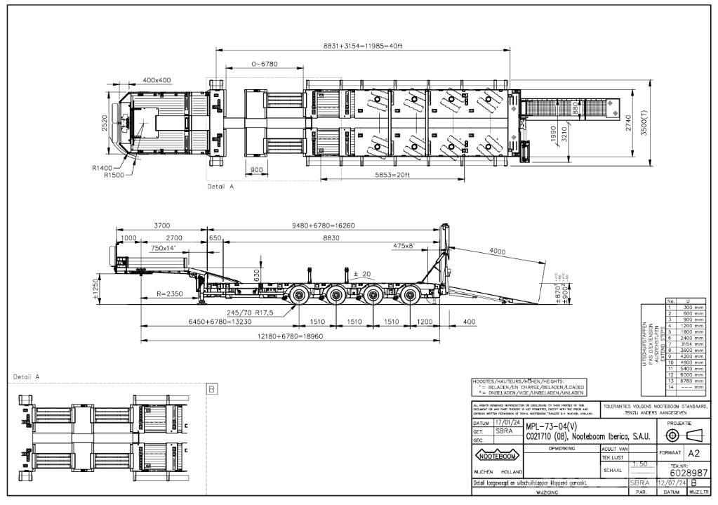 Nooteboom MPL-73-04V Brønnhenger semi