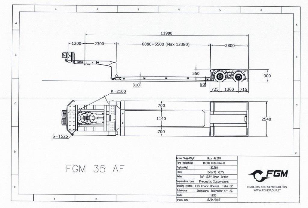 FGM 35 Planhengere semi