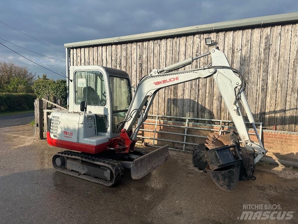 Takeuchi TB 125 Minigravere <7t