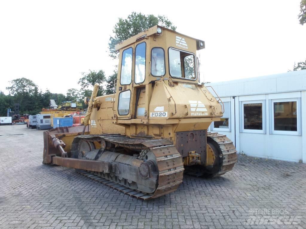 Fiat-Allis FD 20 Dozere Beltegående