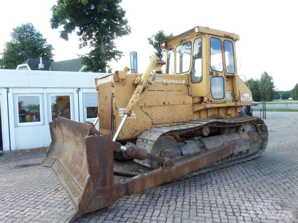 Fiat-Allis FD 20 Dozere Beltegående