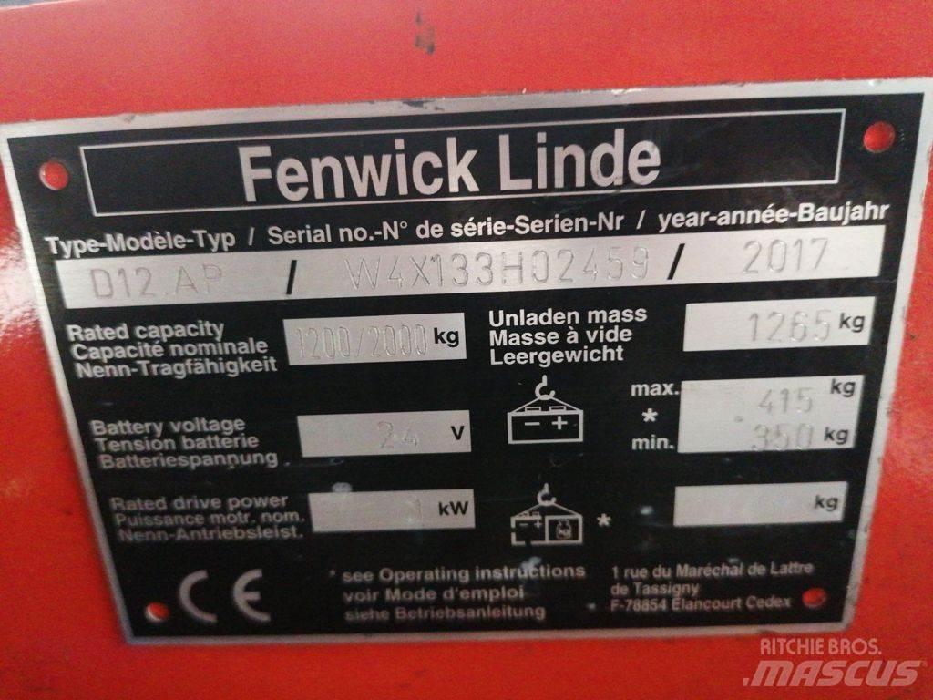 Linde D12AP Ledestablere