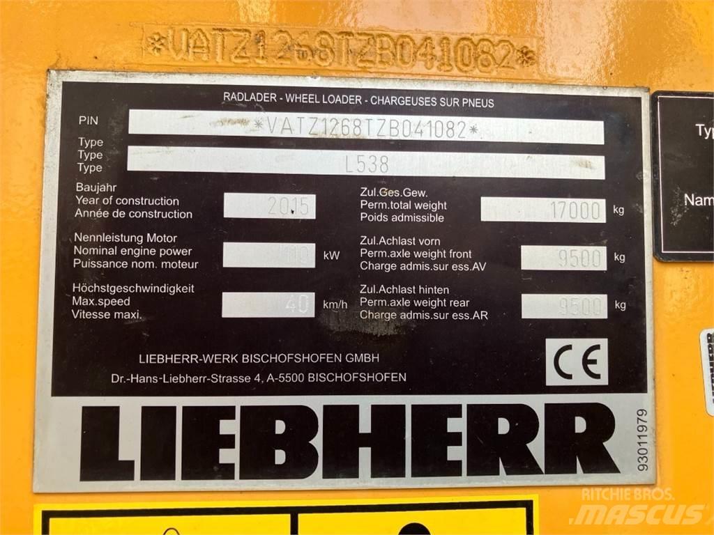 Liebherr L538 Hjullastere