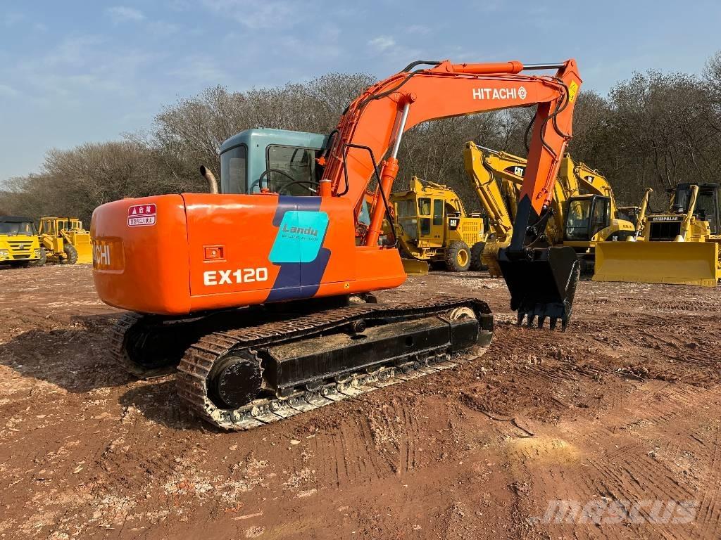 Hitachi EX 120 Beltegraver