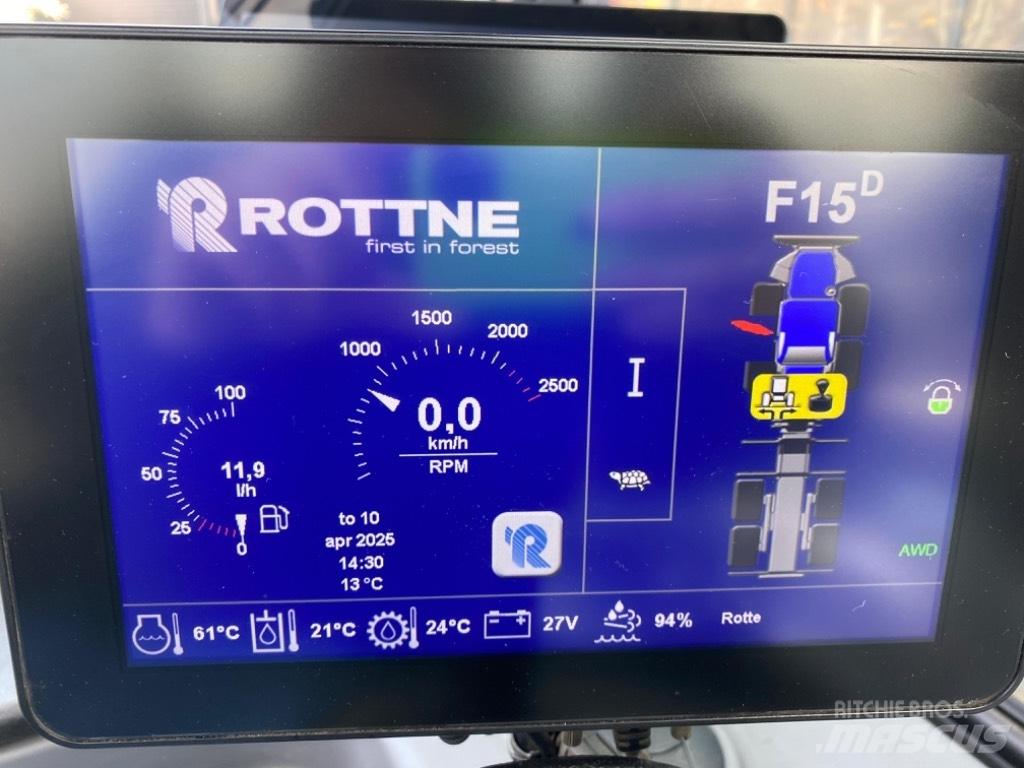 Rottne F15D Lassbærere