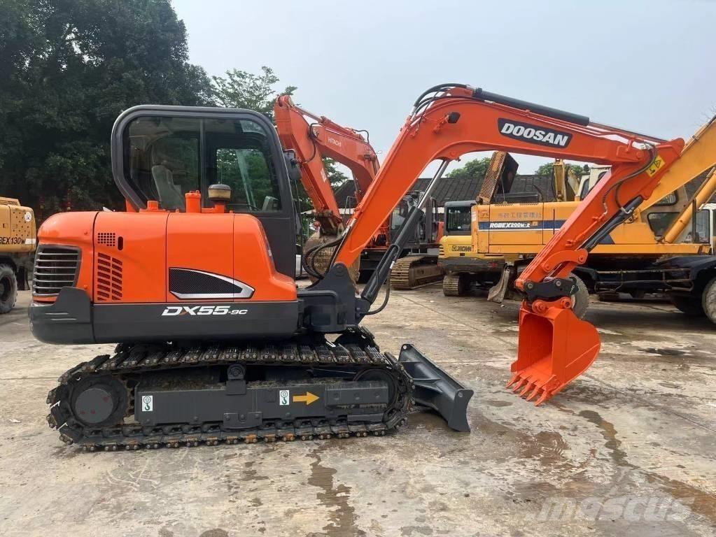 Doosan DX55-9C Minigravere <7t