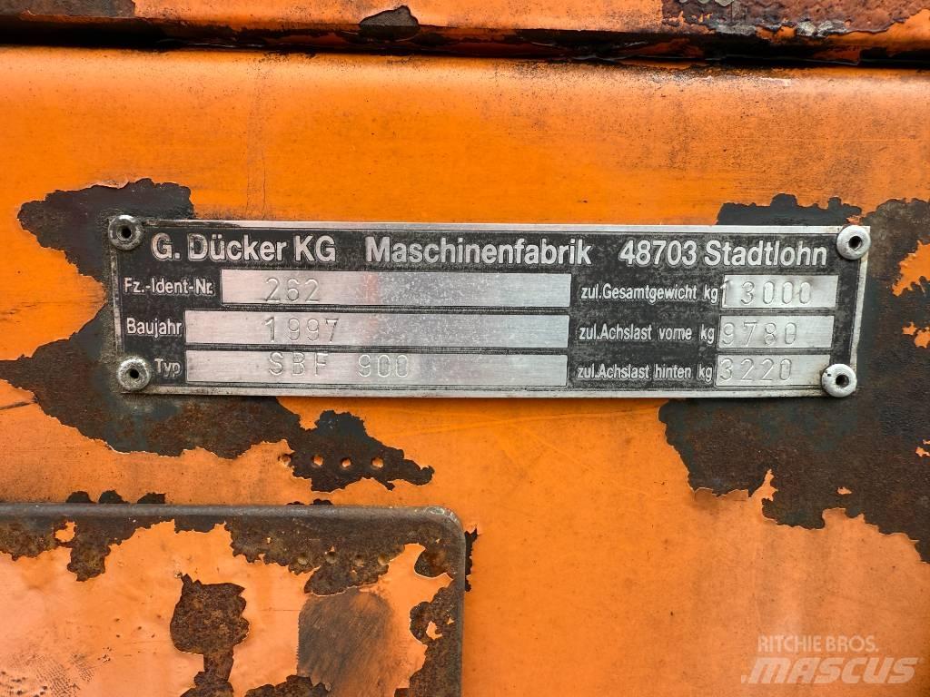 Dücker SBF 900 Anlegg - Annet