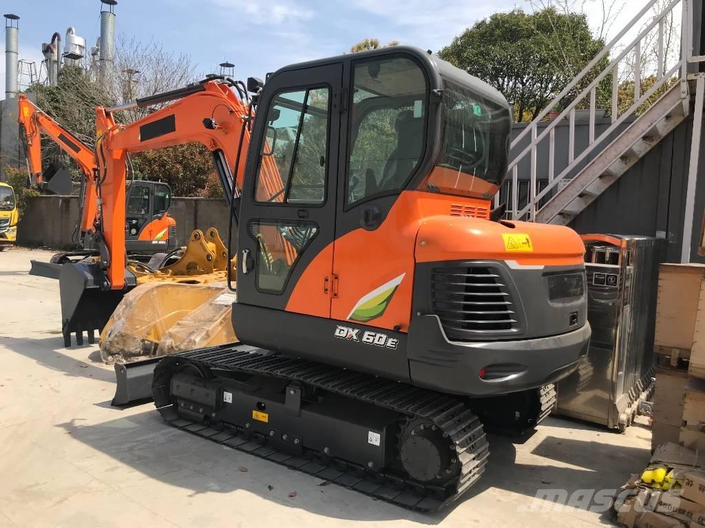 Doosan DX 60 Beltegraver