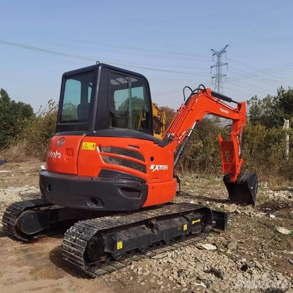 Kubota KX155 Beltegraver