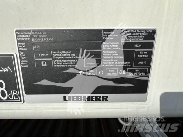 Liebherr LB30 Borerigger