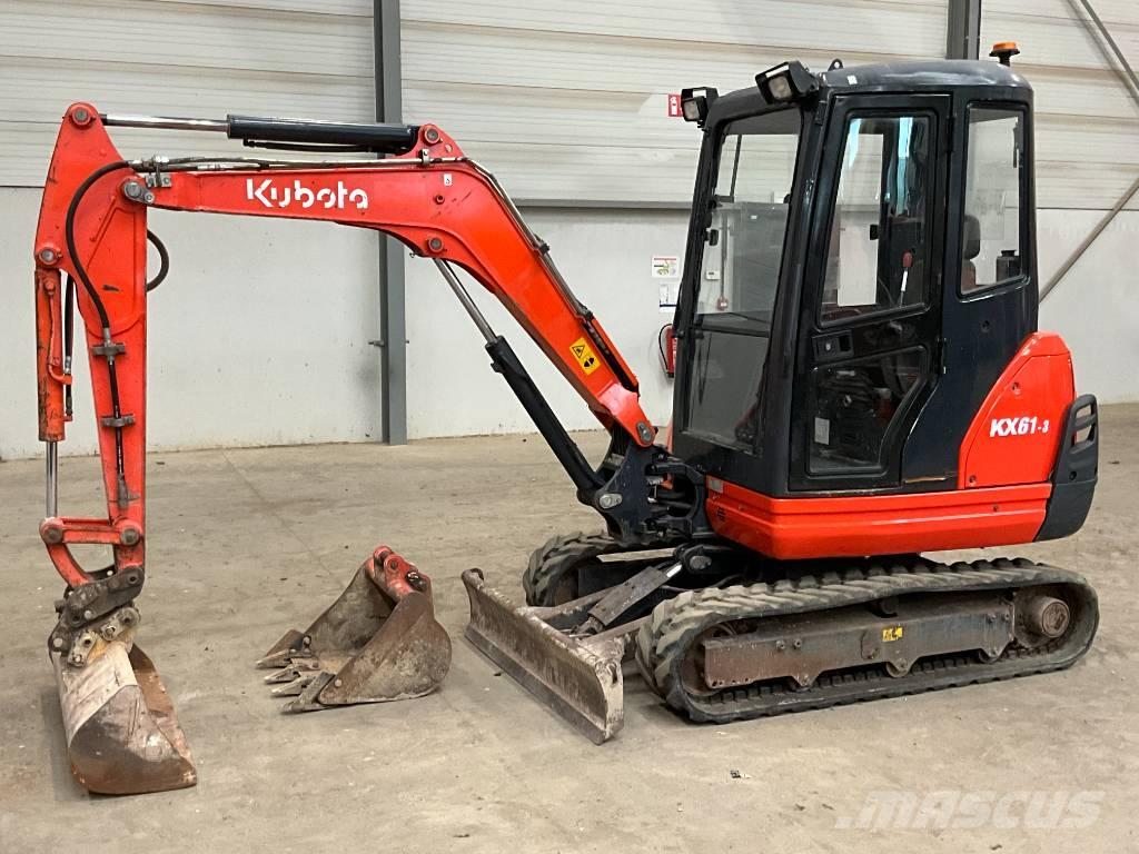 Kubota KX 61-3 Minigravere <7t