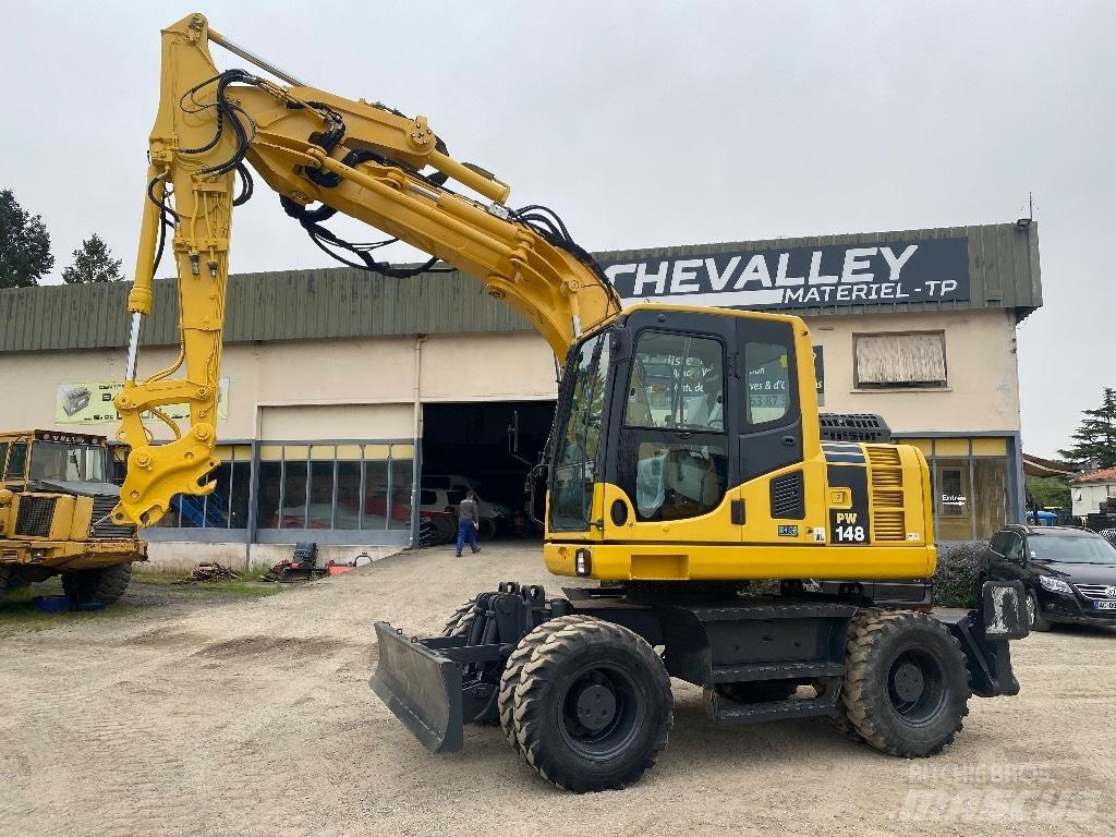 Komatsu PW 148-8 Hjulgravere