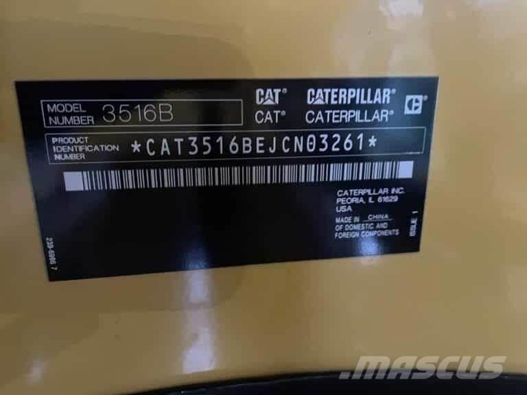 CAT 3516B-HD Diesel Generatorer