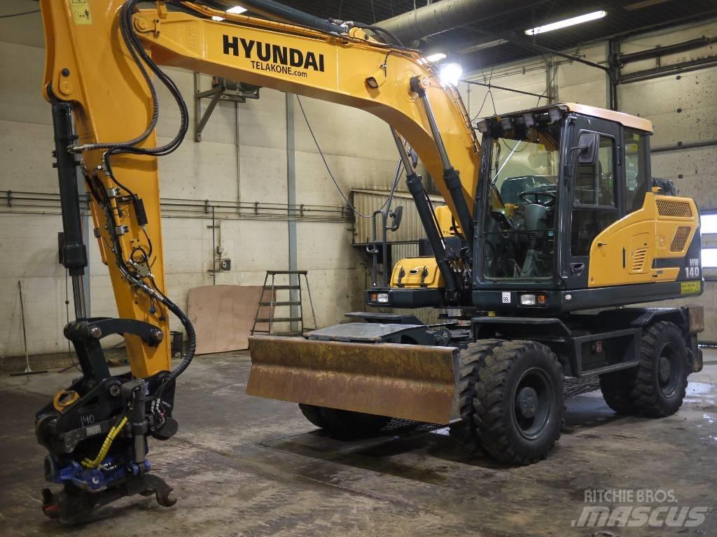 Hyundai HW 140 Hjulgravere