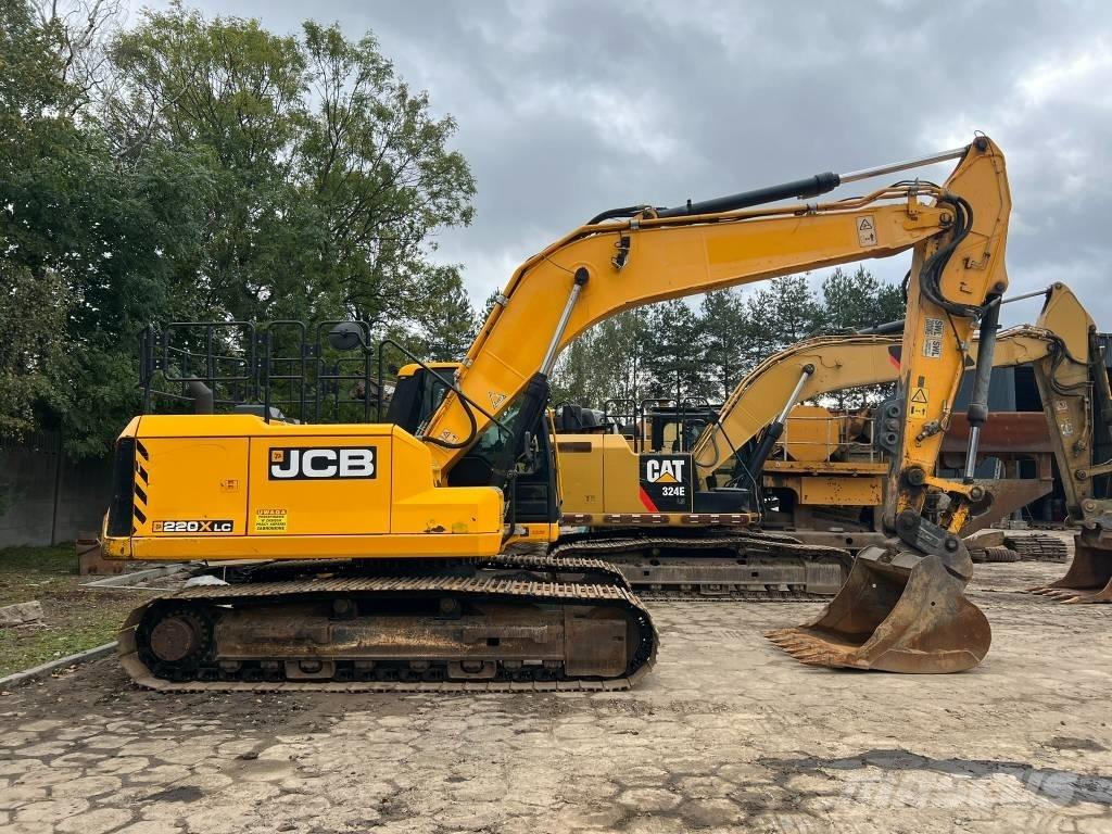 JCB 220X LC Beltegraver