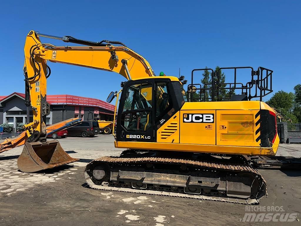 JCB 220X LC Beltegraver