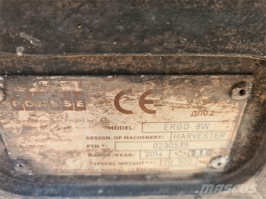 Ponsse Ergo 8wd Hogstmaskiner