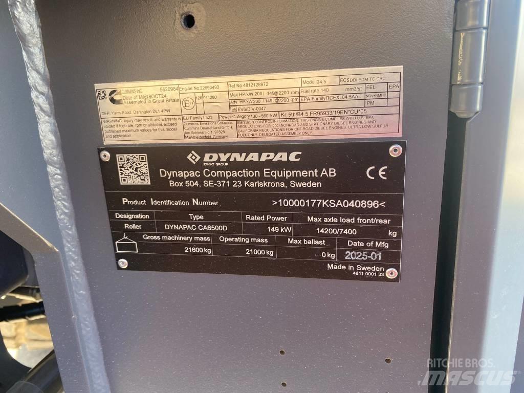 Dynapac CA 6500 D Valsetog