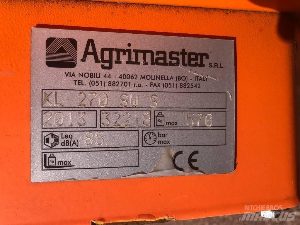 Agrimaster KL 270 SW Beitepussere og toppkuttere