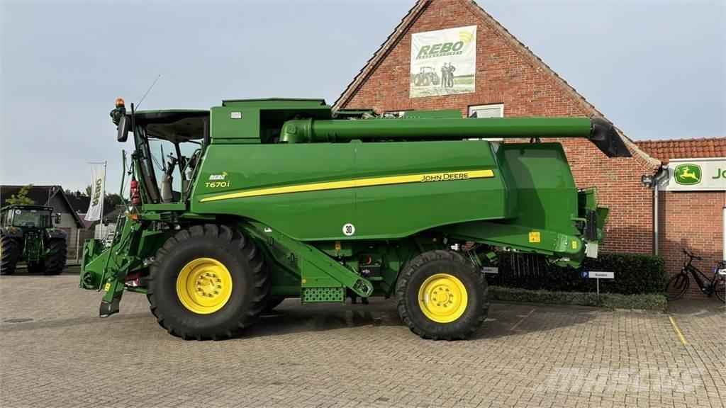 John Deere T660 Skurtreskere