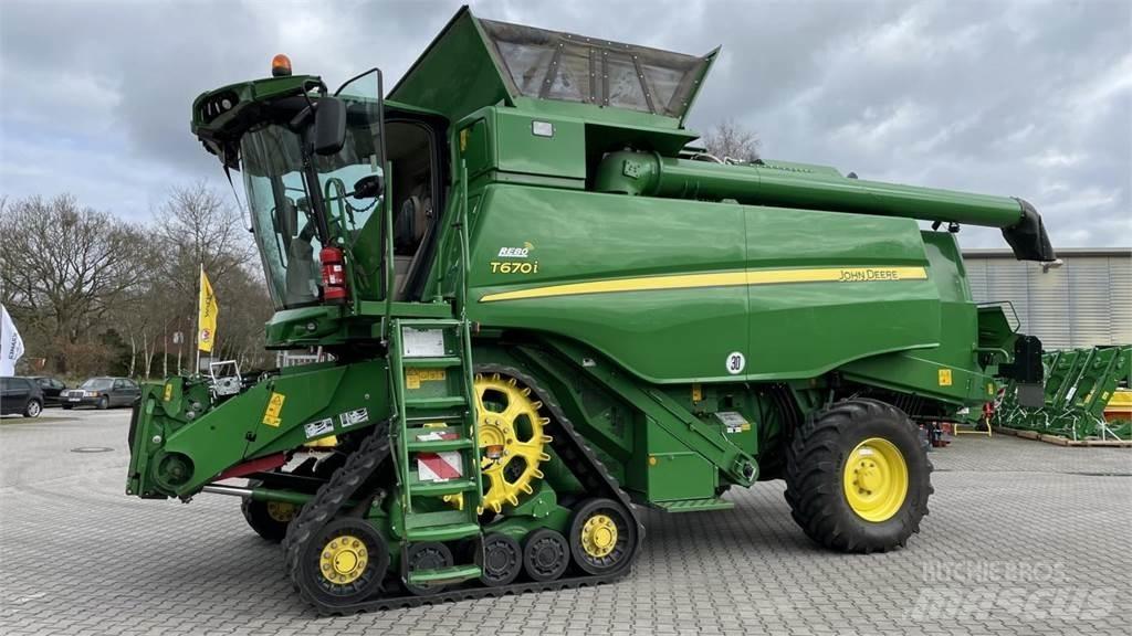 John Deere T660 Skurtreskere