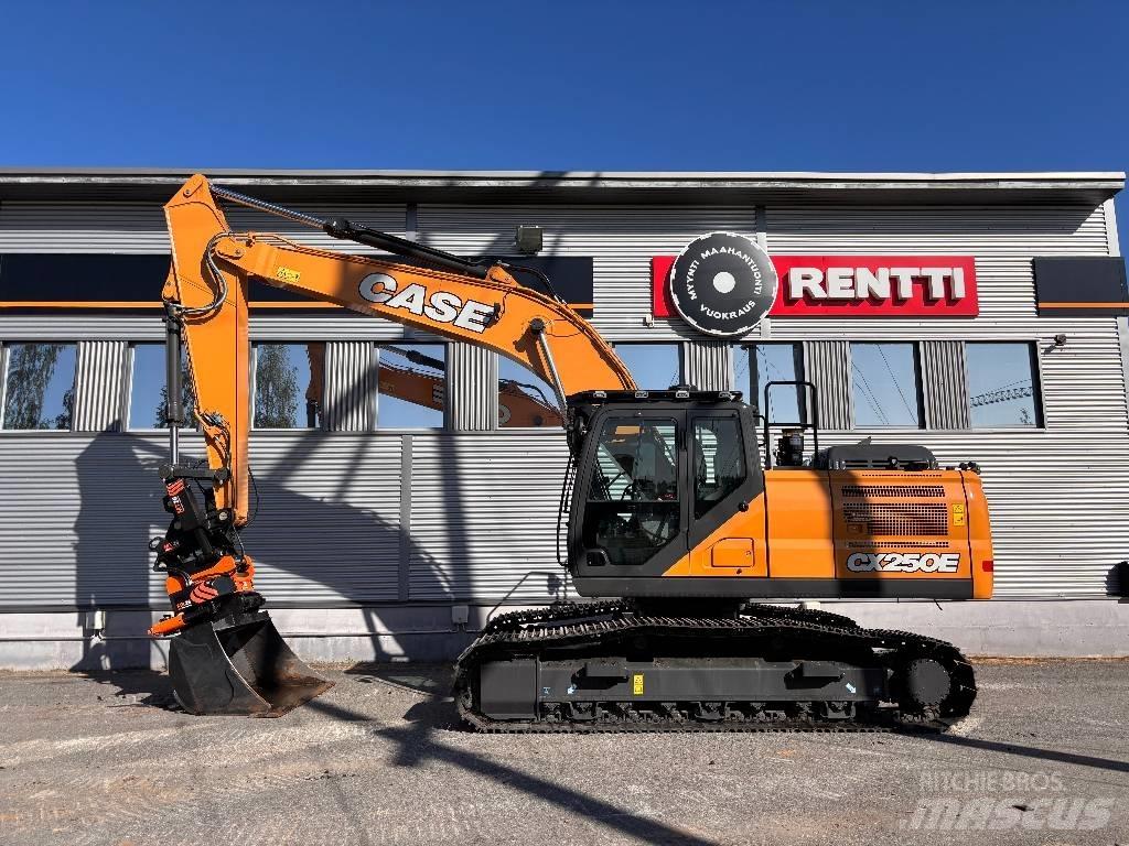 CASE CX 250 E Beltegraver