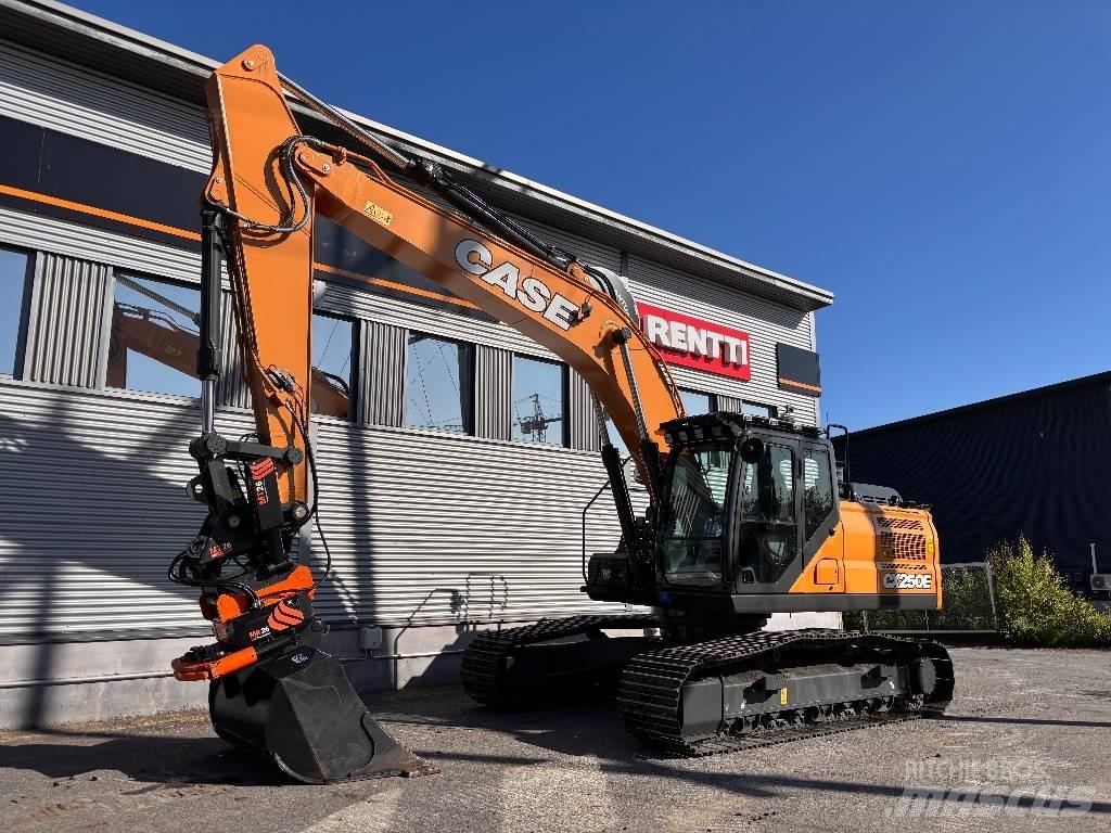 CASE CX 250 E Beltegraver