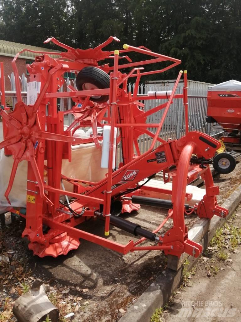 Kuhn GF7803 Raker og høyvendere