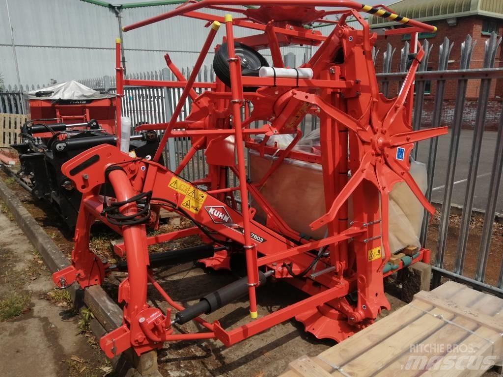 Kuhn GF7803 Raker og høyvendere
