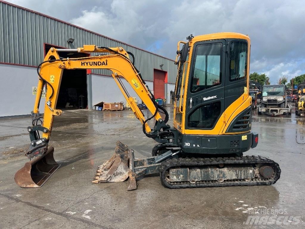 Hyundai R30 Z-9AK Minigravere <7t