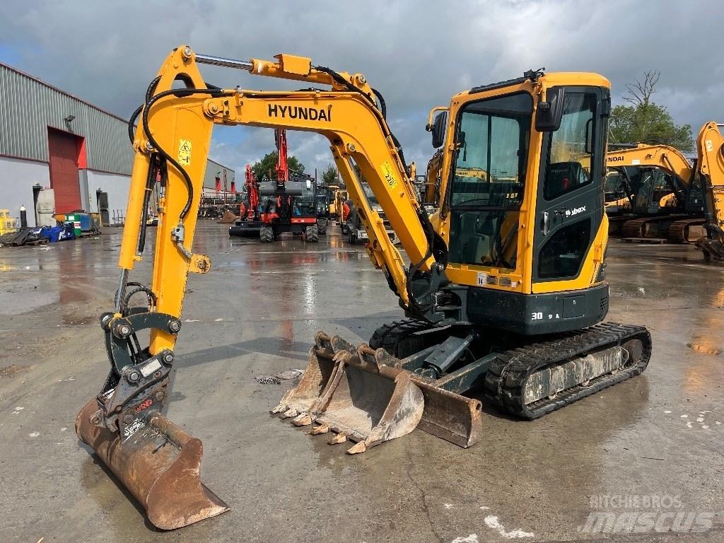 Hyundai R30 Z-9AK Minigravere <7t