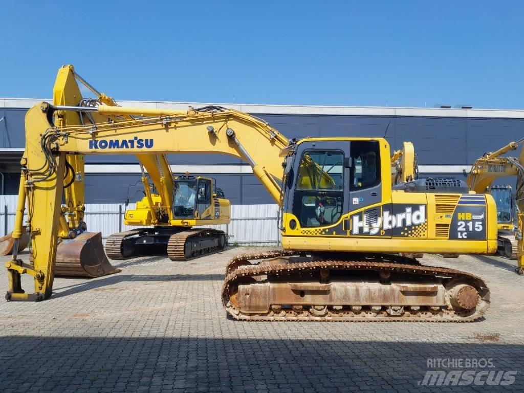 Komatsu HB215LC-1 Beltegraver