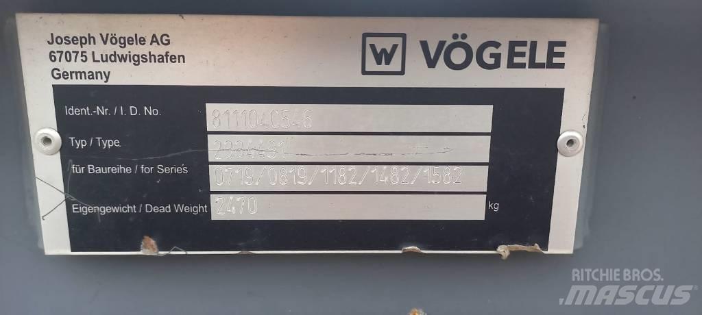 Vögele MT 3000-2 Asfalt matere