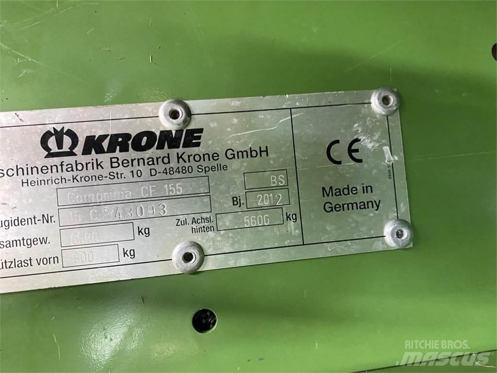 Krone CF 155 XC Rundballepresser
