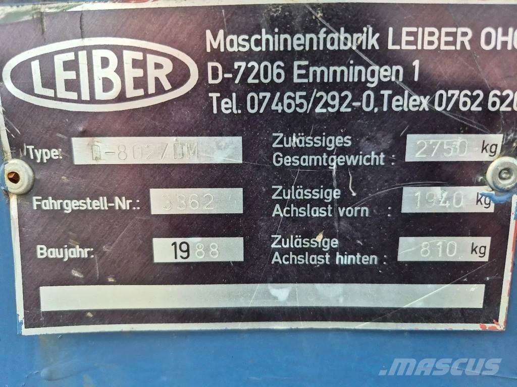  LEIBER d802 Mini dumpere